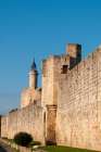 A scenic view of a gate in the Aigues Mortes city wall Gard-Languedoc Roussillon-France Art Print